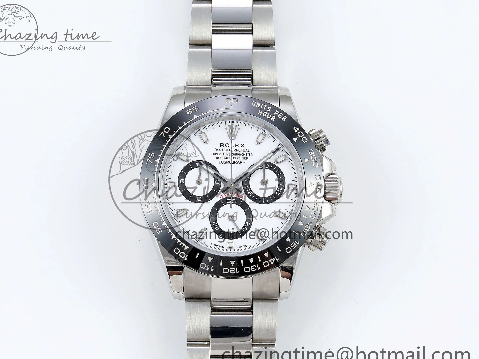 MiroTime 0522 DailyWear Daytona 116500 VRF 1:1 Best Edition White Dial on SS Bracelet A7750 V 1646